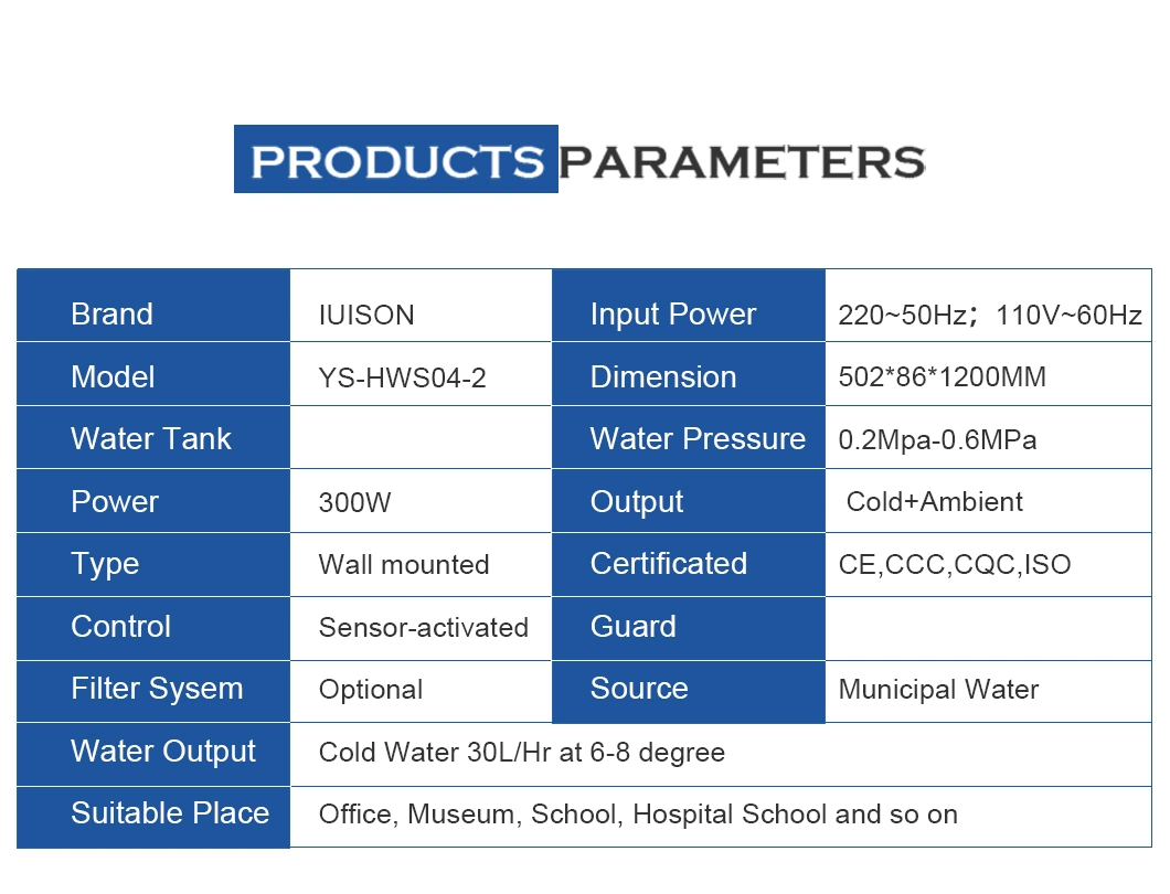 Automatic Water Dispenser Price Hot and Cold Water Dispenser Provide Customized Design and IC Card Water Vending Machine